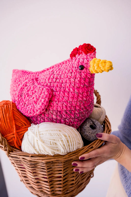 Gehäkelte Hühner von Tanja Steinbach