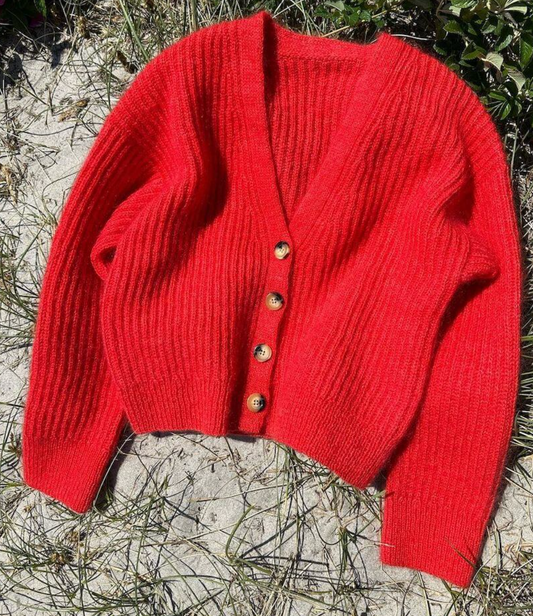 Agnete Cardigan Anleitung - PetiteKnit