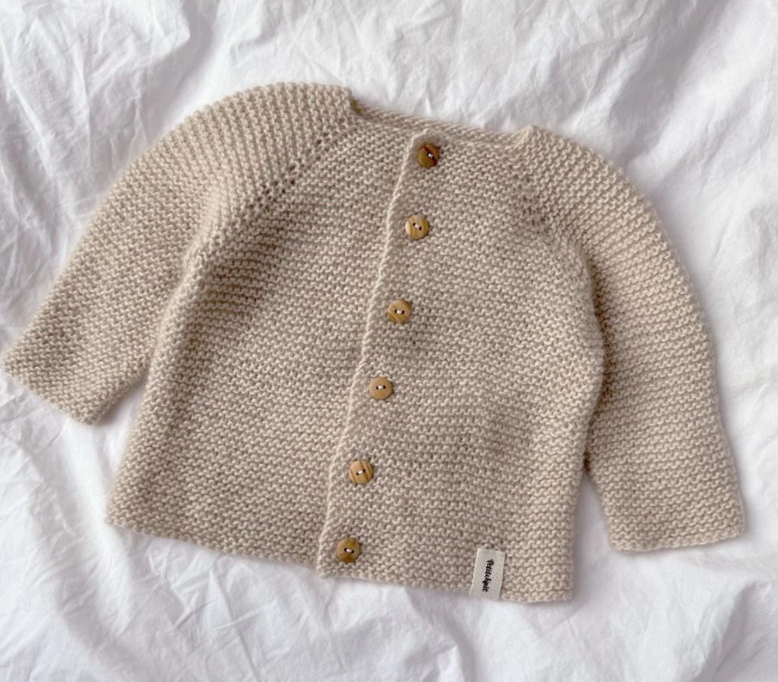 Anfängerjacke Anleitung - PetiteKnit