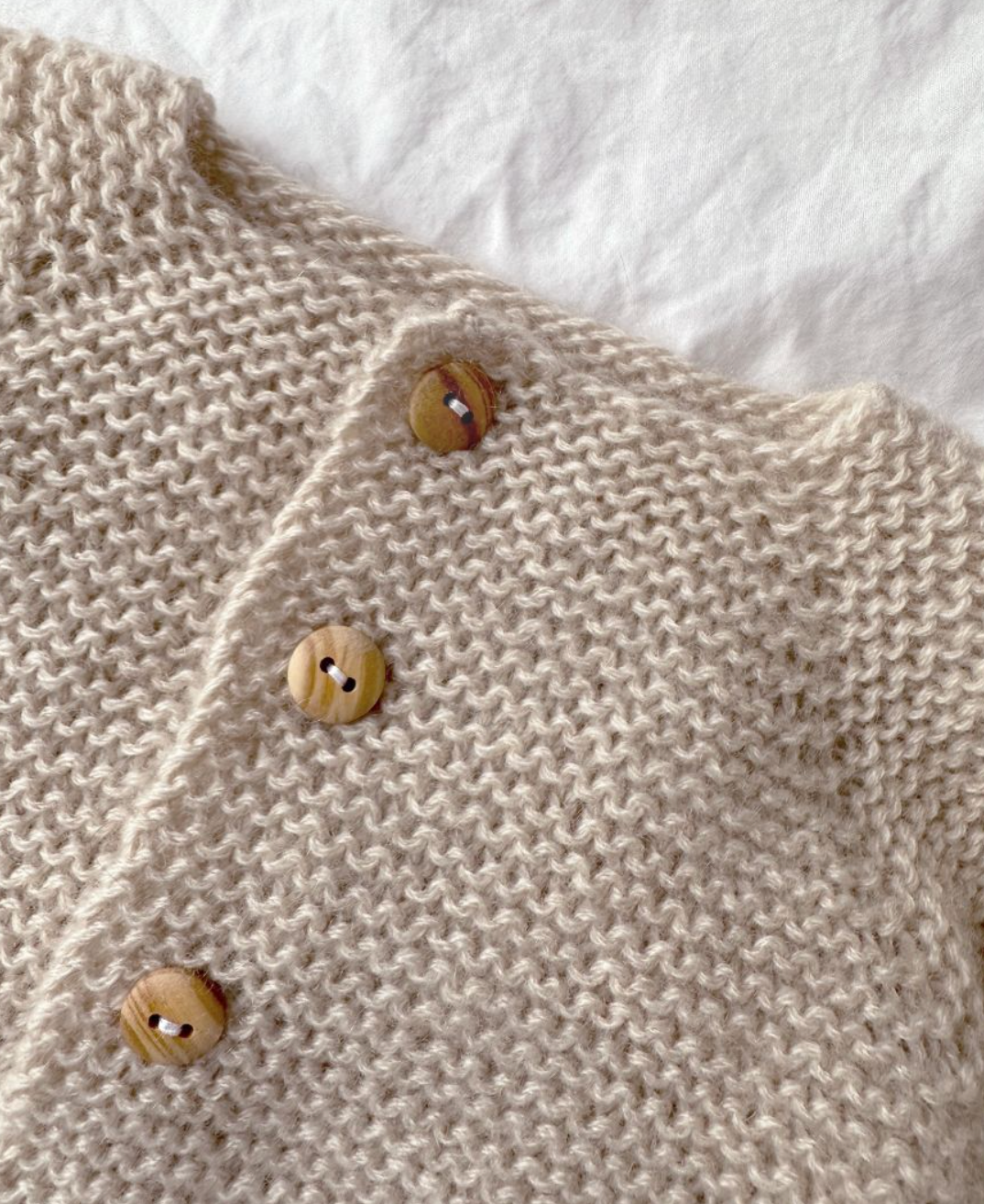 Anfängerjacke Anleitung - PetiteKnit