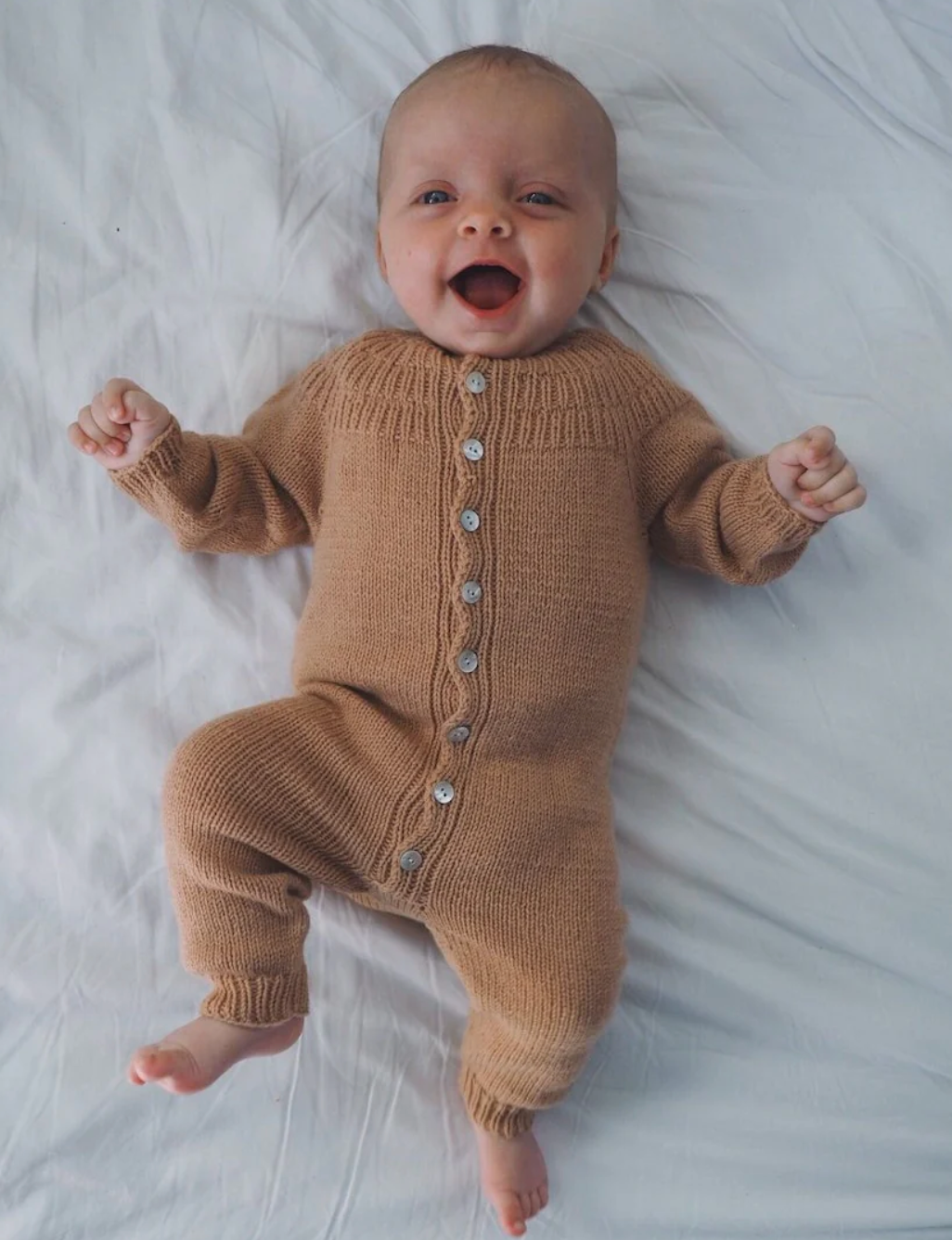 Ankers Strampler Anleitung - PetiteKnit