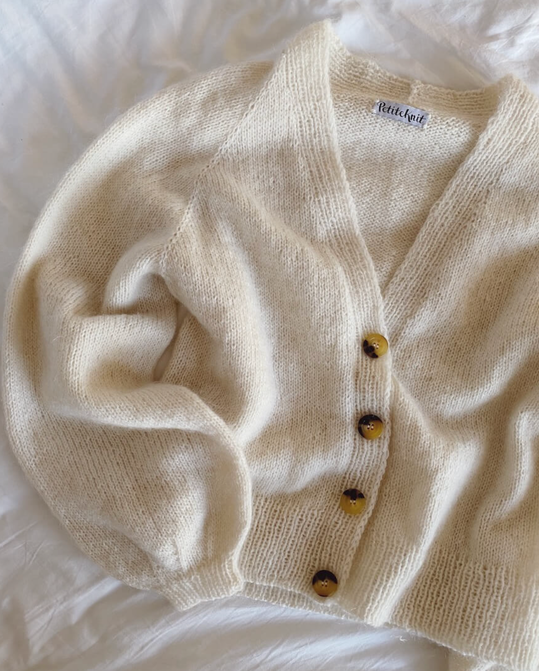 Ballon Cardigan Anleitung - PetiteKnit