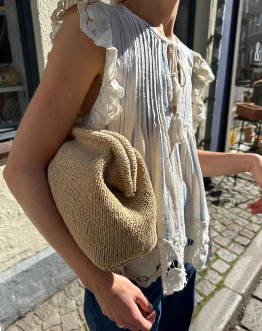 Cleo Clutch Anleitung - PetiteKnit