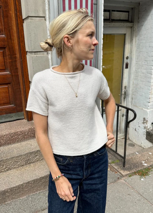 Cloud Tee Anleitung - PetiteKnit