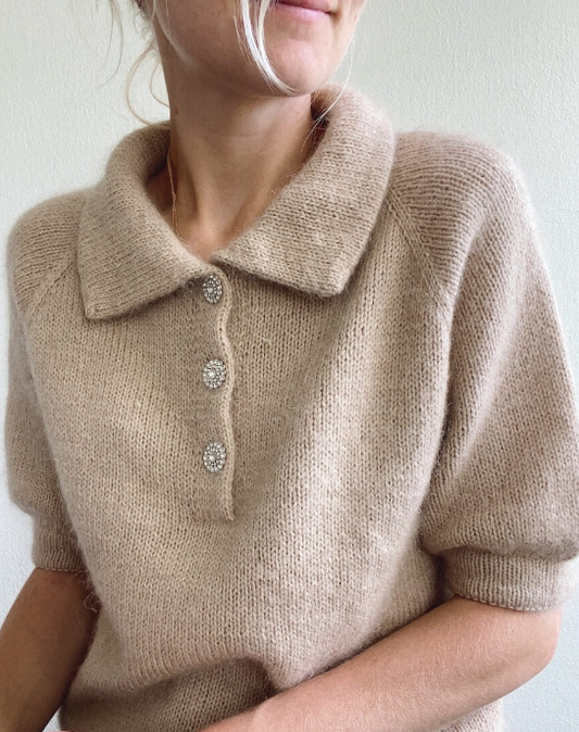 Maude Tee Anleitung - PetiteKnit