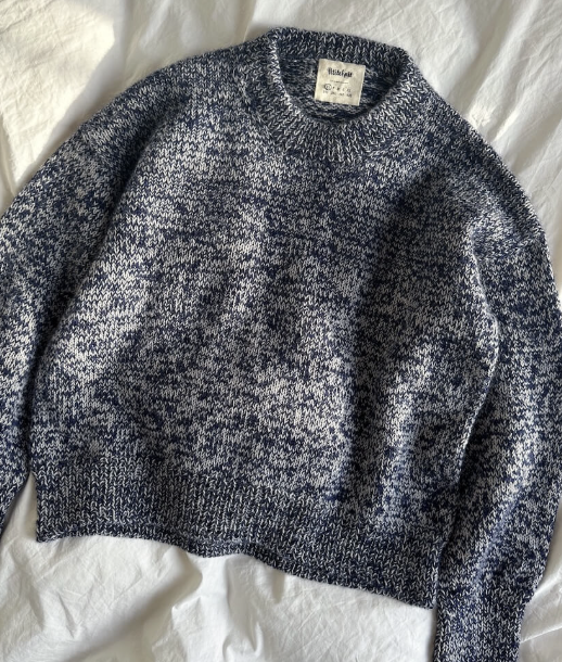 Melange Sweater Anleitung - PetiteKnit