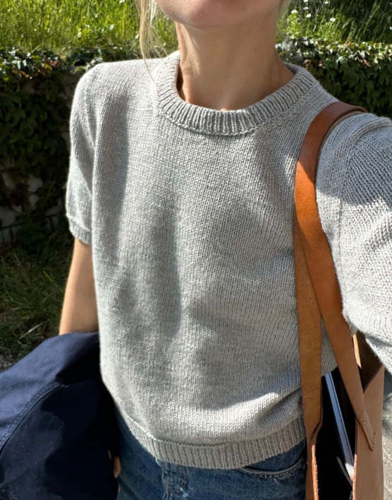 Poppy Tee Anleitung - PetiteKnit