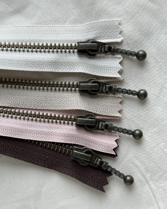 Reißverschluss 35 cm - Schwarz - PetiteKnit