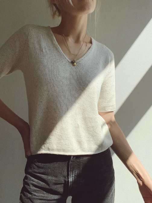 Kumulus Tee Anleitung - PetiteKnit