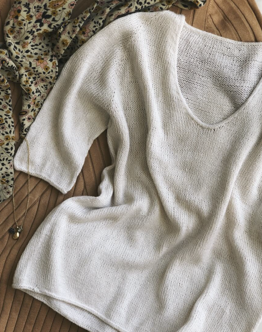 Kumulus Tee Anleitung - PetiteKnit