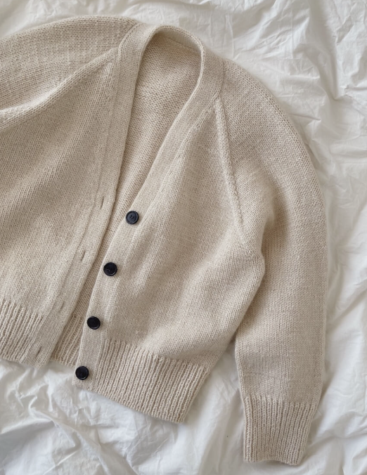 Champagner Cardigan Anleitung - PetiteKnit