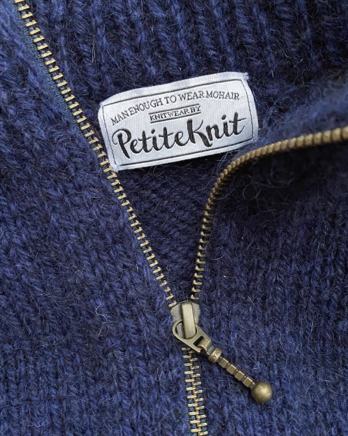 Zipper Sweater Man Anleitung - PetiteKnit