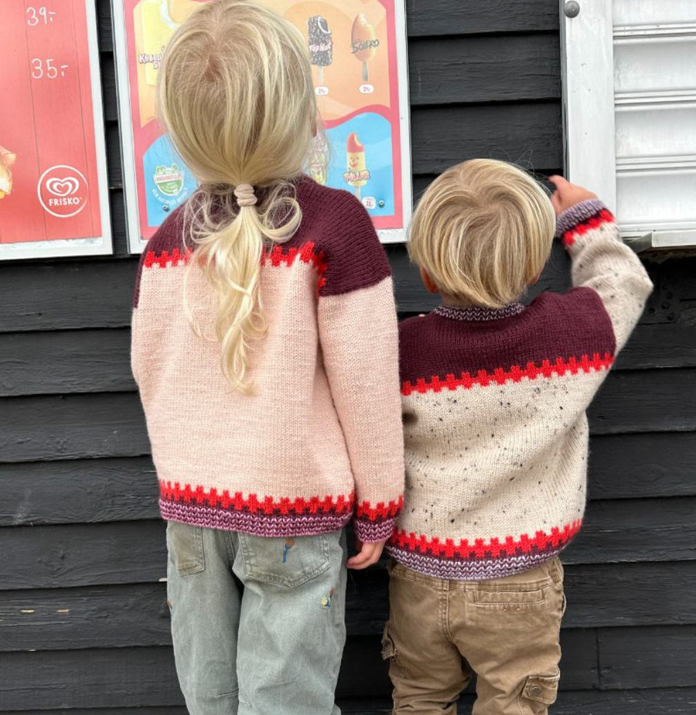 Cross Sweater Junior - PetiteKnit