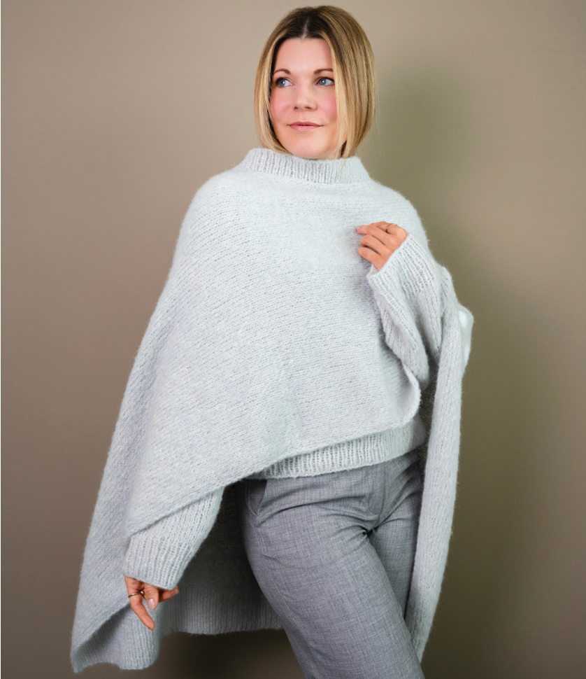 Cape Strickpaket - Alpaca Air 2 (Nera 03)