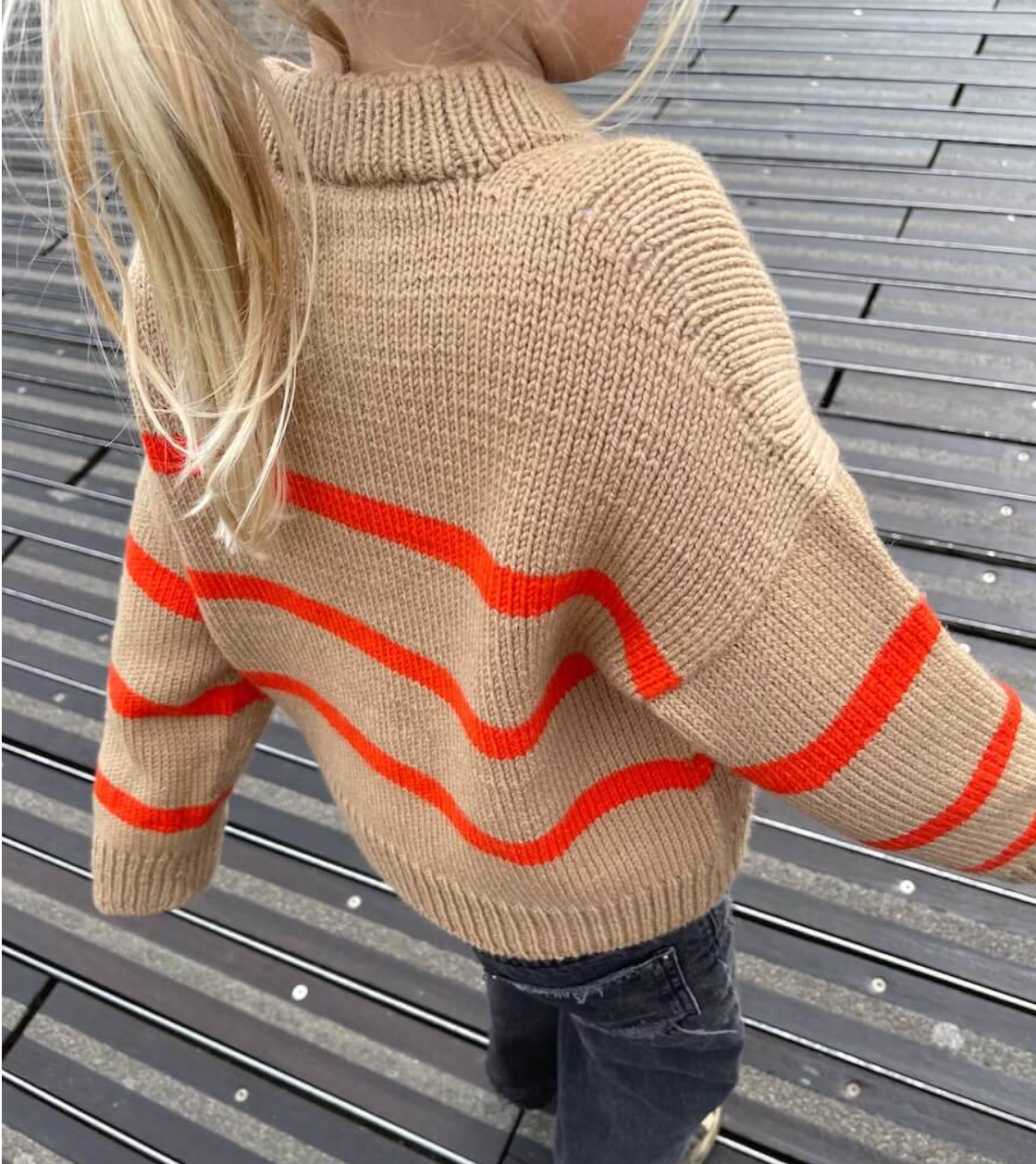 Marseille Sweater Junior Anleitung - PetiteKnit