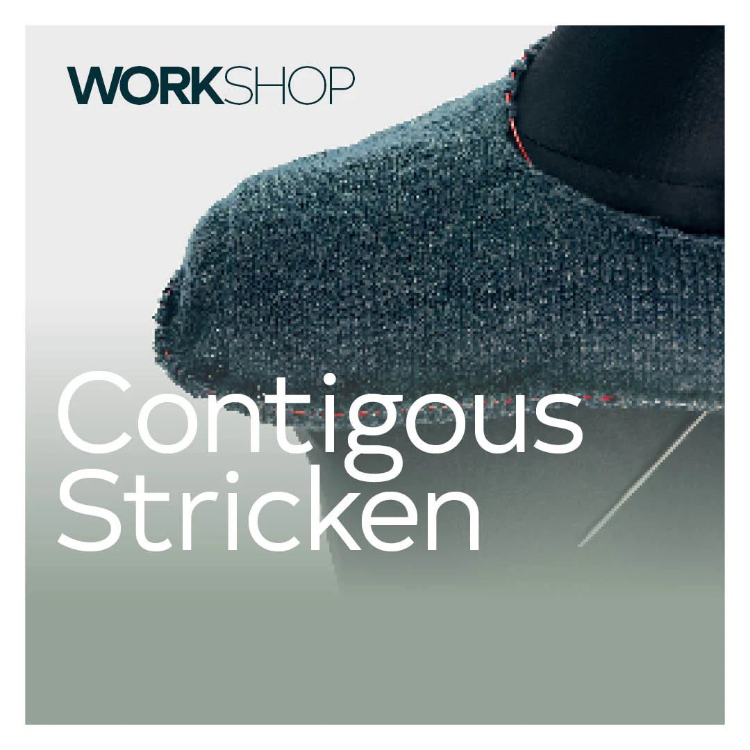 Contiguous Knitting 02.11.25– Pullover mit eingesetzten Ärmeln nahtlos stricken