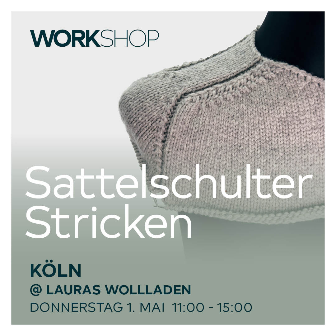 Workshop Do. 01.05. - Sattelschulter stricken mit Thorsten Duit