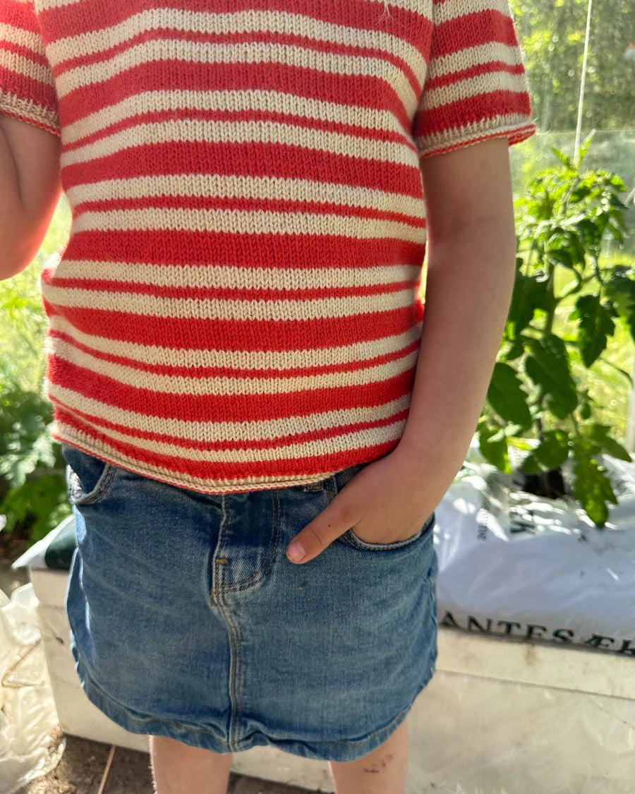 Amelie Tee Junior Anleitung - PetiteKnit