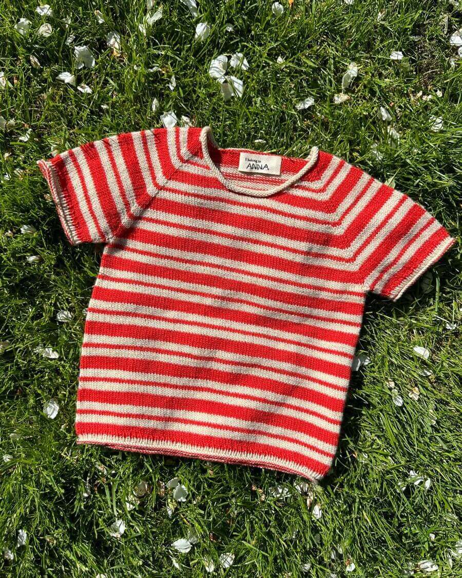 Amelie Tee Junior Anleitung - PetiteKnit