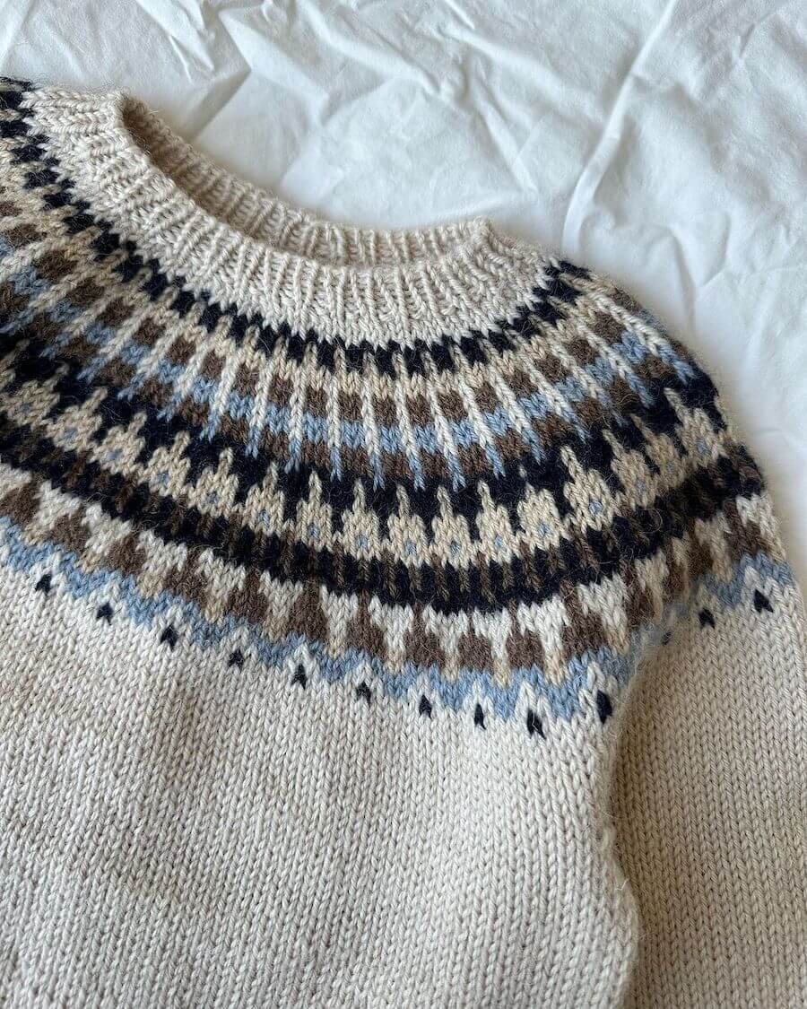 Celeste Sweater Junior Anleitung - PetiteKnit