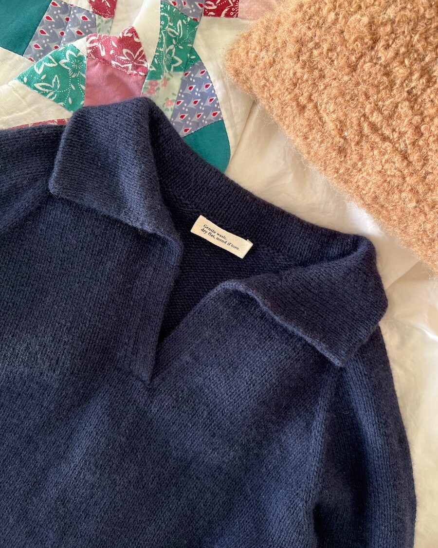 Elisabeth Blouse Anleitung - PetiteKnit
