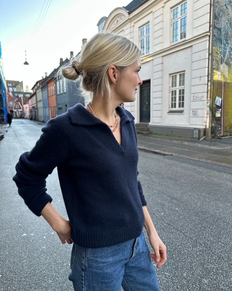 Elisabeth Blouse Anleitung - PetiteKnit