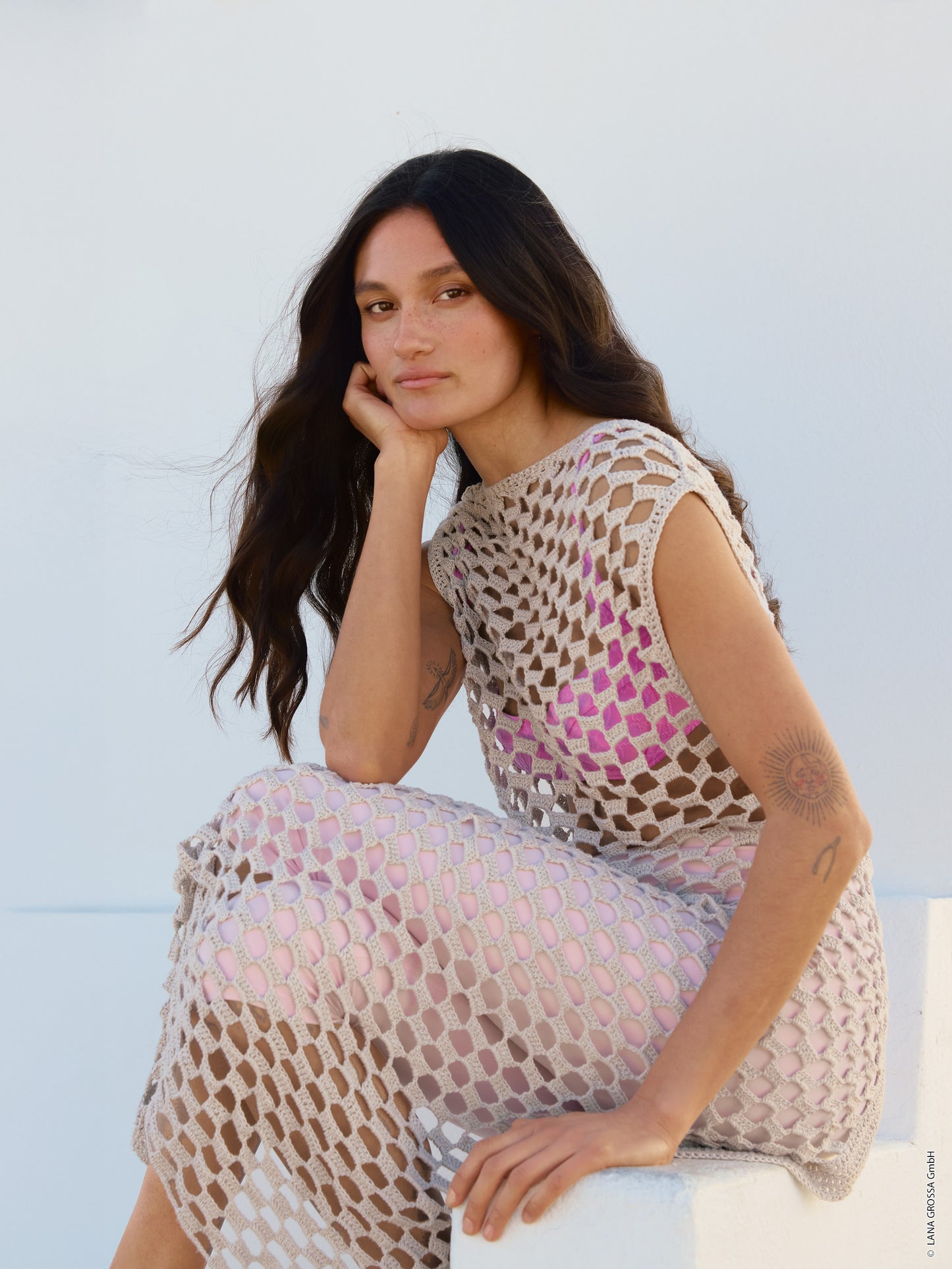 Weste/Kleid Solo Lino (Häkeln 08)
