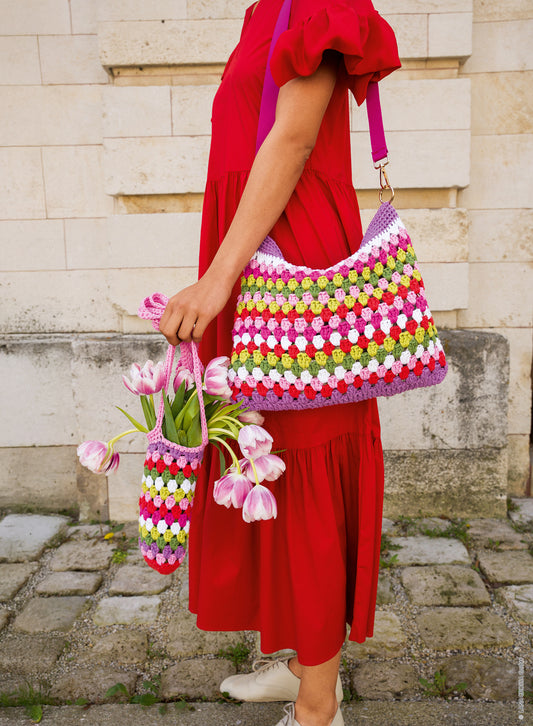 Schultertasche Natural Cotton - Modell 14 in Originalfarben (Bags 01)