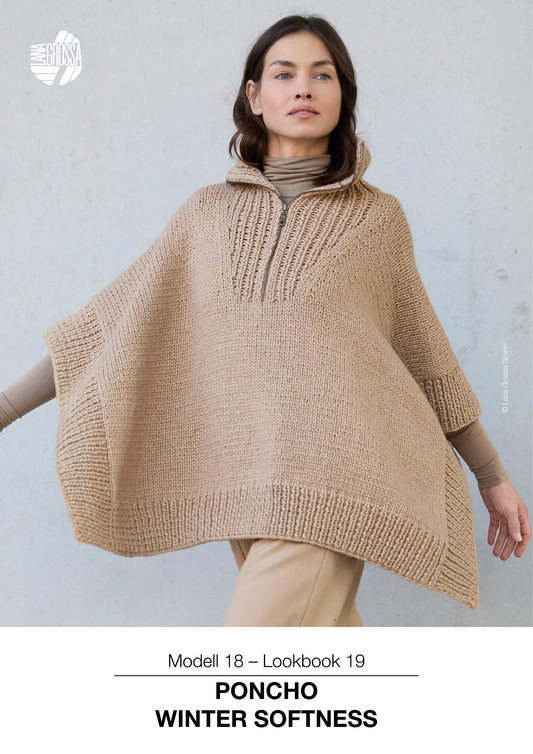 Poncho Winter Softness (Lookbook 19)