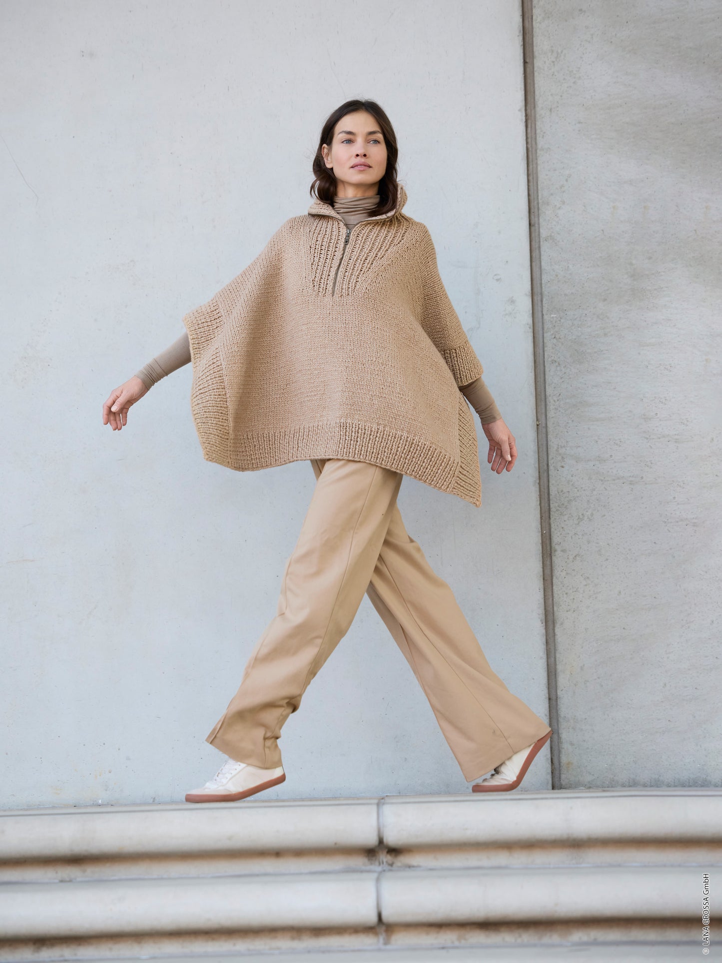 Poncho Winter Softness (Lookbook 19)