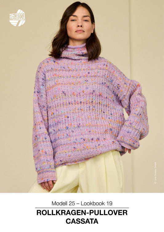 Rollkragen-Pullover Cassata