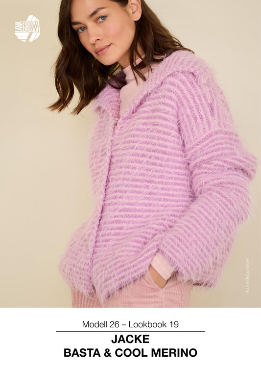 Jacke Basta & Cool Merino (Lookbook 19) - ORIGINALFARBEN