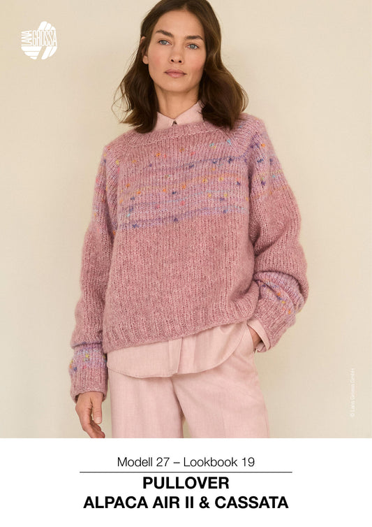 Pullover Alpaca Air II & Cassata (Lookbook 19) - ORIGINALFARBEN