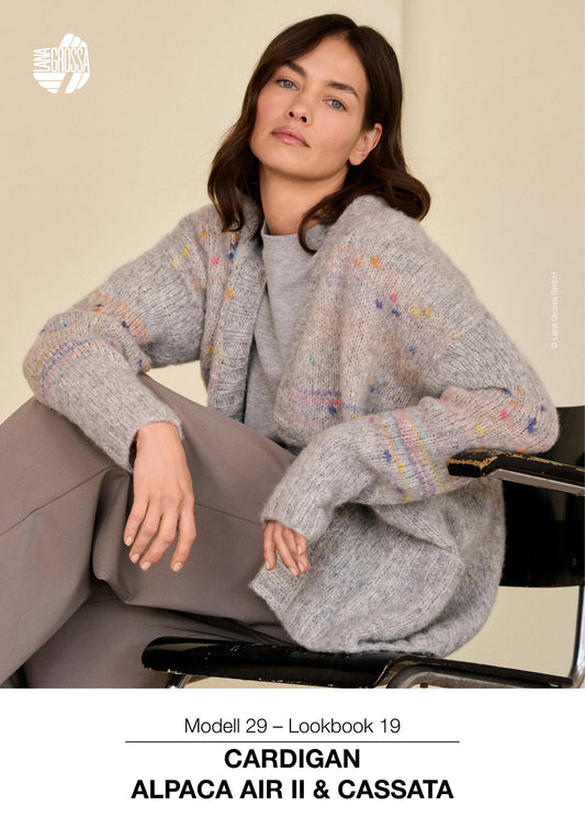 Cardigan Alpaca Air II & Cassata (Lookbook 19) - ORIGINALFARBEN