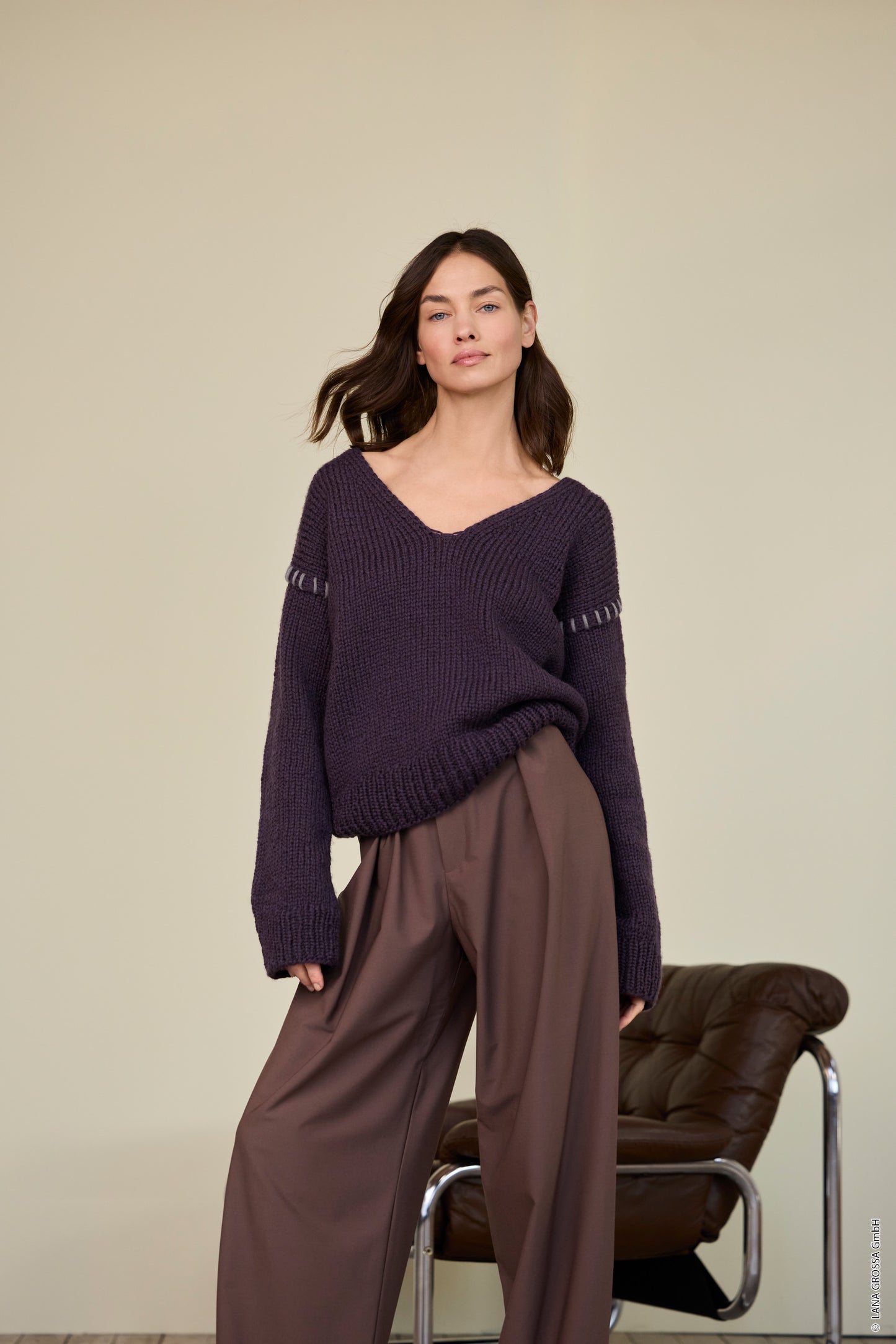 V-Pullover Winter Softness (Lookbook 19)