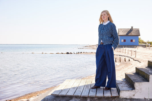 Halbpatent Jacke - Cool Wool Print (Merino Edition 04)