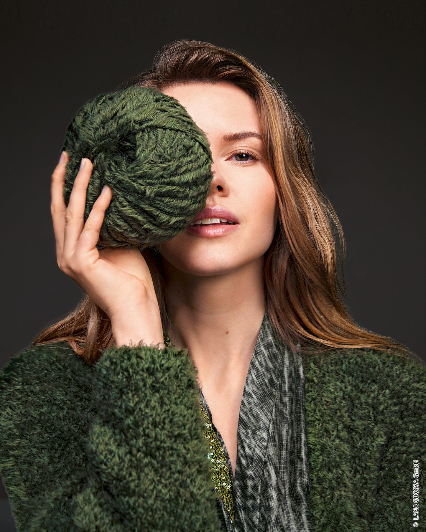 Mantel Strickpaket - Pelliccia (Nera 03)