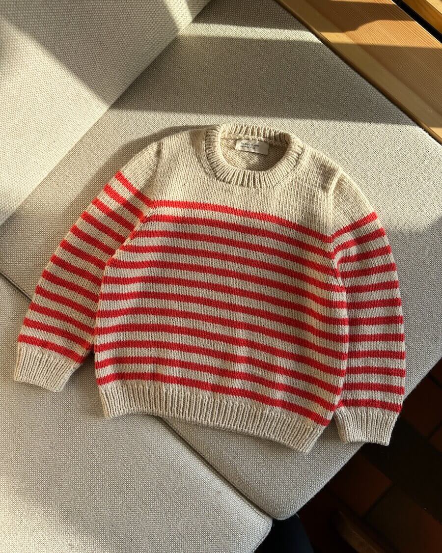 Lyon Sweater Kids Strickpaket - Cool Wool doppelfädig