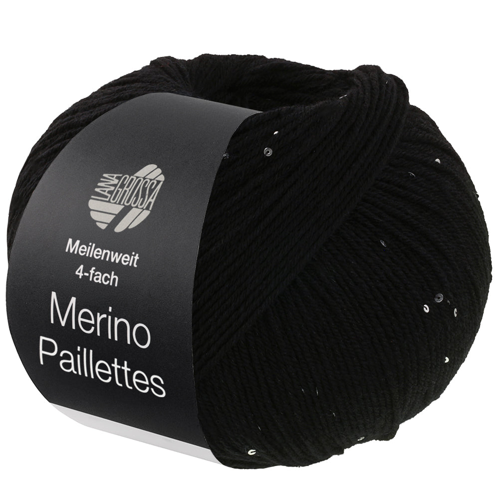 Meilenweit 100 Merino Paillettes
