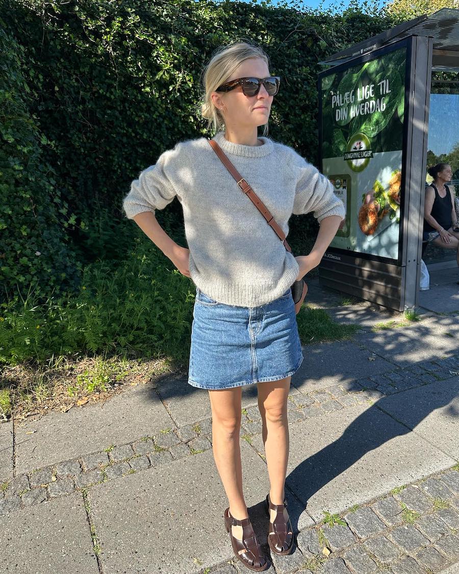 Monday Sweater Strickpaket - Cool Wool und Silkhair