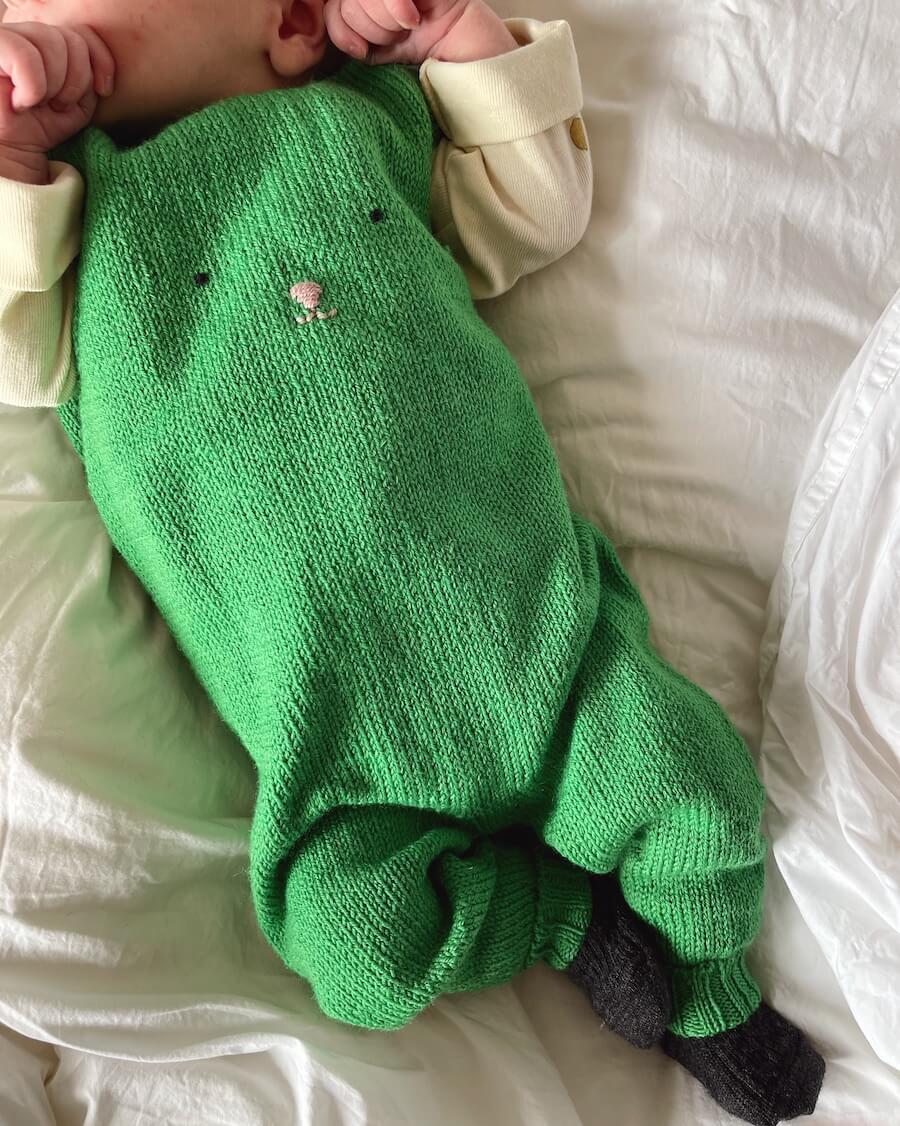 Teddy Pants Strickpaket - Cool Wool