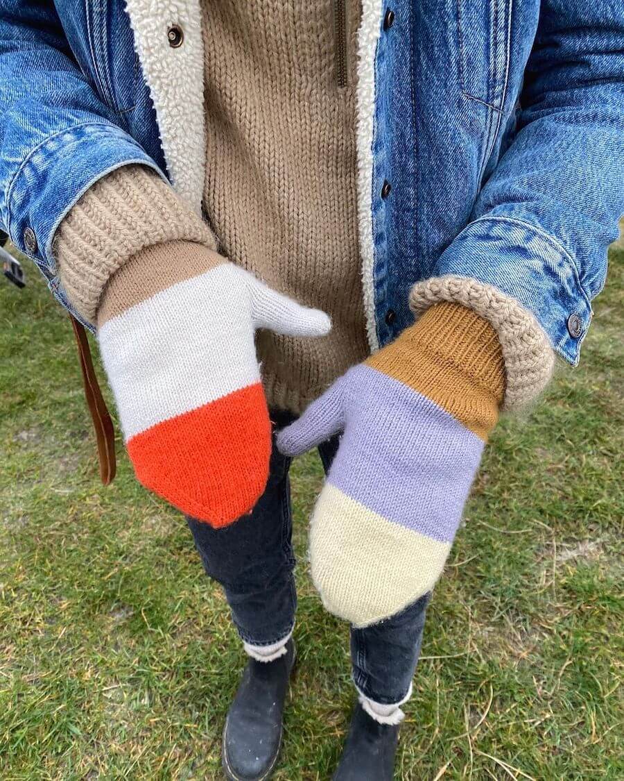 Nordsee Fäustlinge Anleitung - PetiteKnit