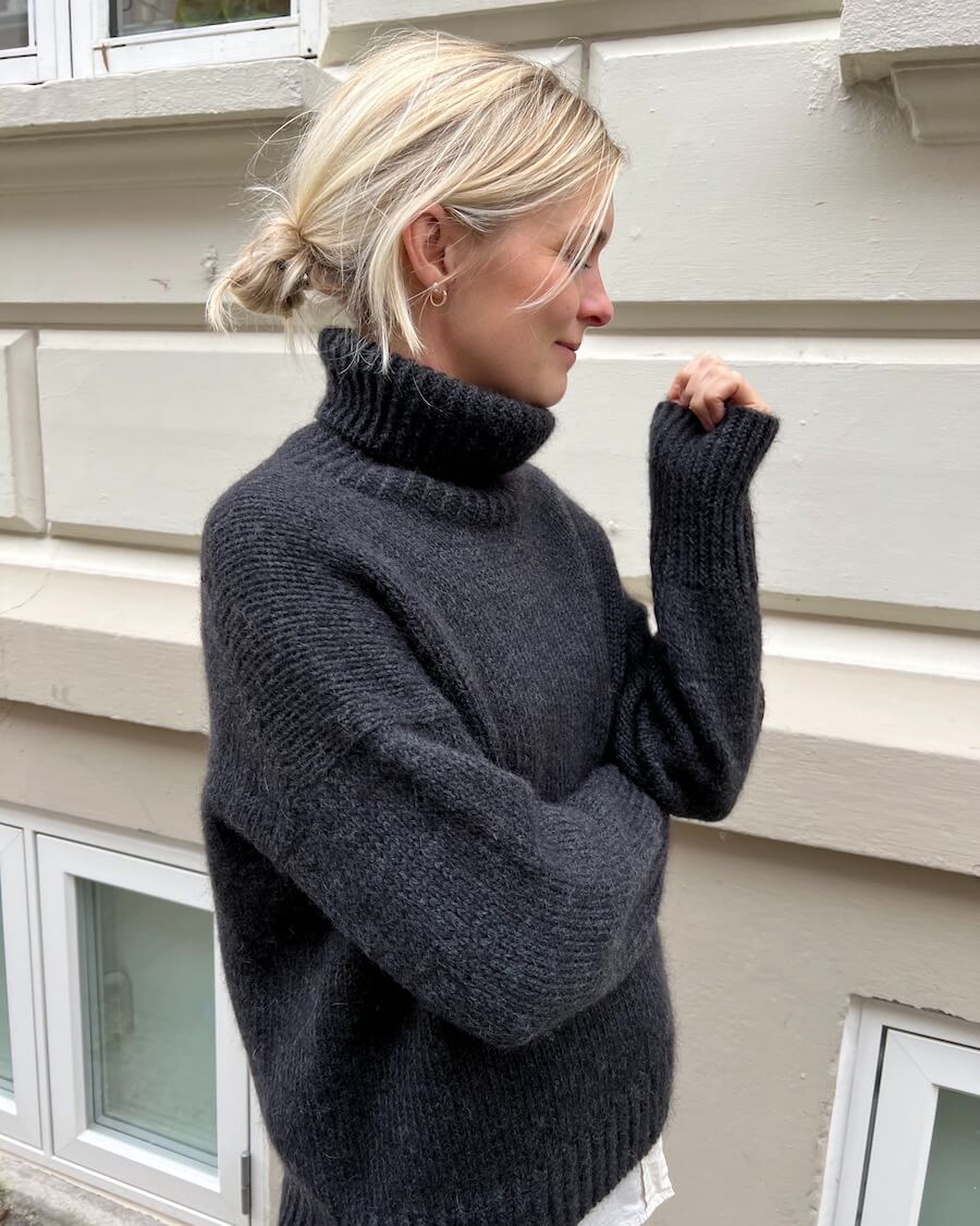 Wednesday Sweater Strickpaket - Cool Wool Big und Silkhair
