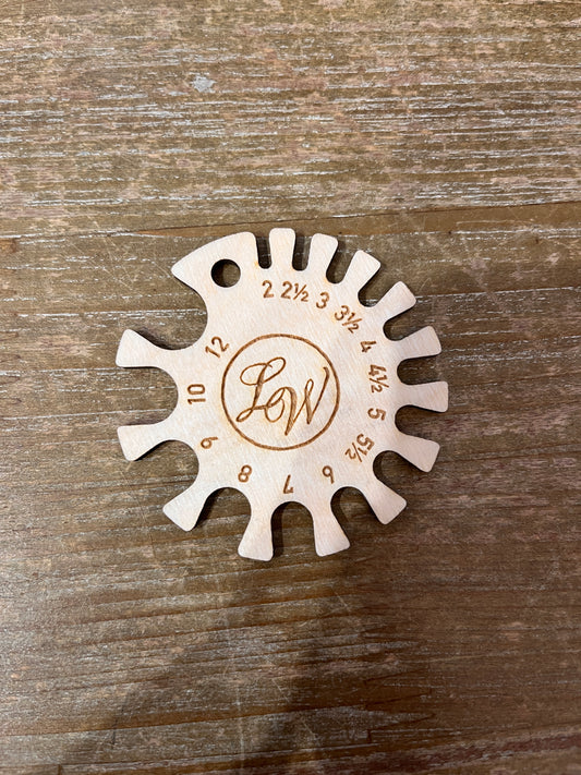 Häkelnadelmaß Rund