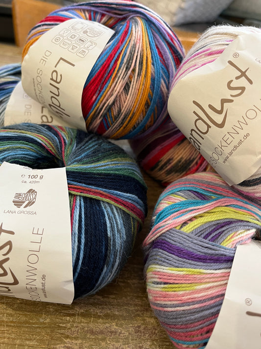 Überrasschungspaket Sockenwolle Landlust