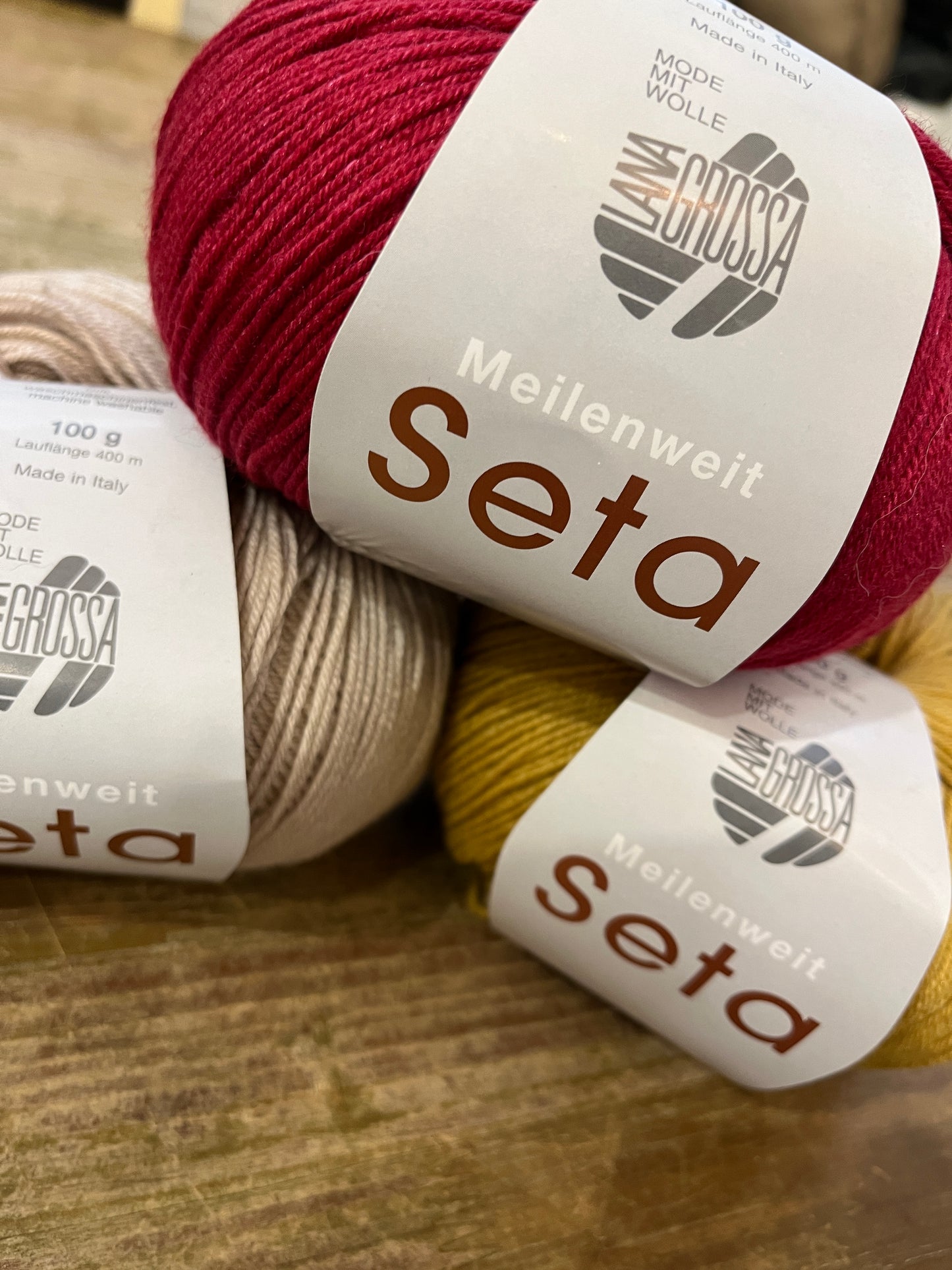 Überrasschungspaket Sockenwolle Meilenweit Seta