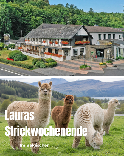 Lauras Strickwochenende im Bergischen 23.-25. Oktober 2026