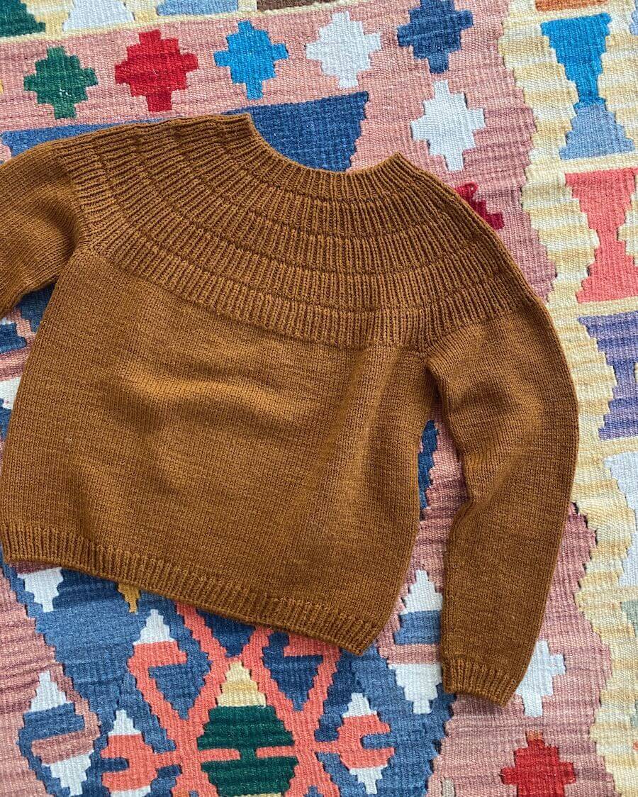 Ankers Pullover My Size Anleitung - PetiteKnit