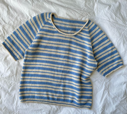 Amelie Tee Anleitung Junior- PetiteKnit