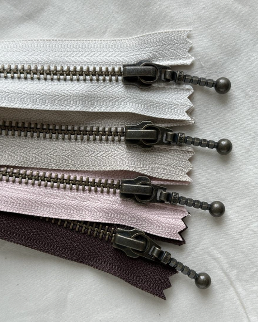 Reißverschluss 35 cm - Sand - PetiteKnit